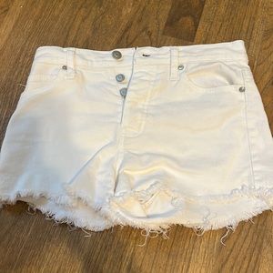 Altar’d state white jean shorts 25/1
